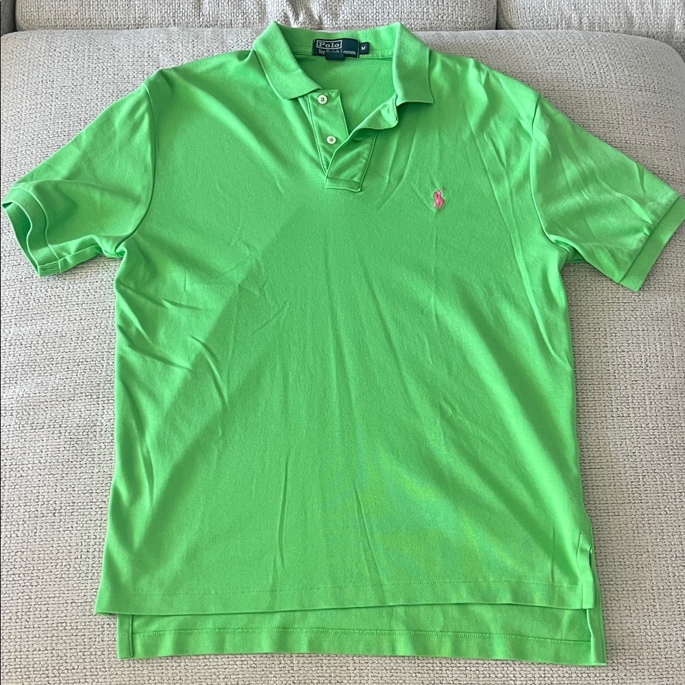 Polo by Ralph Lauren Men's Vibrant Green Polo Shirt